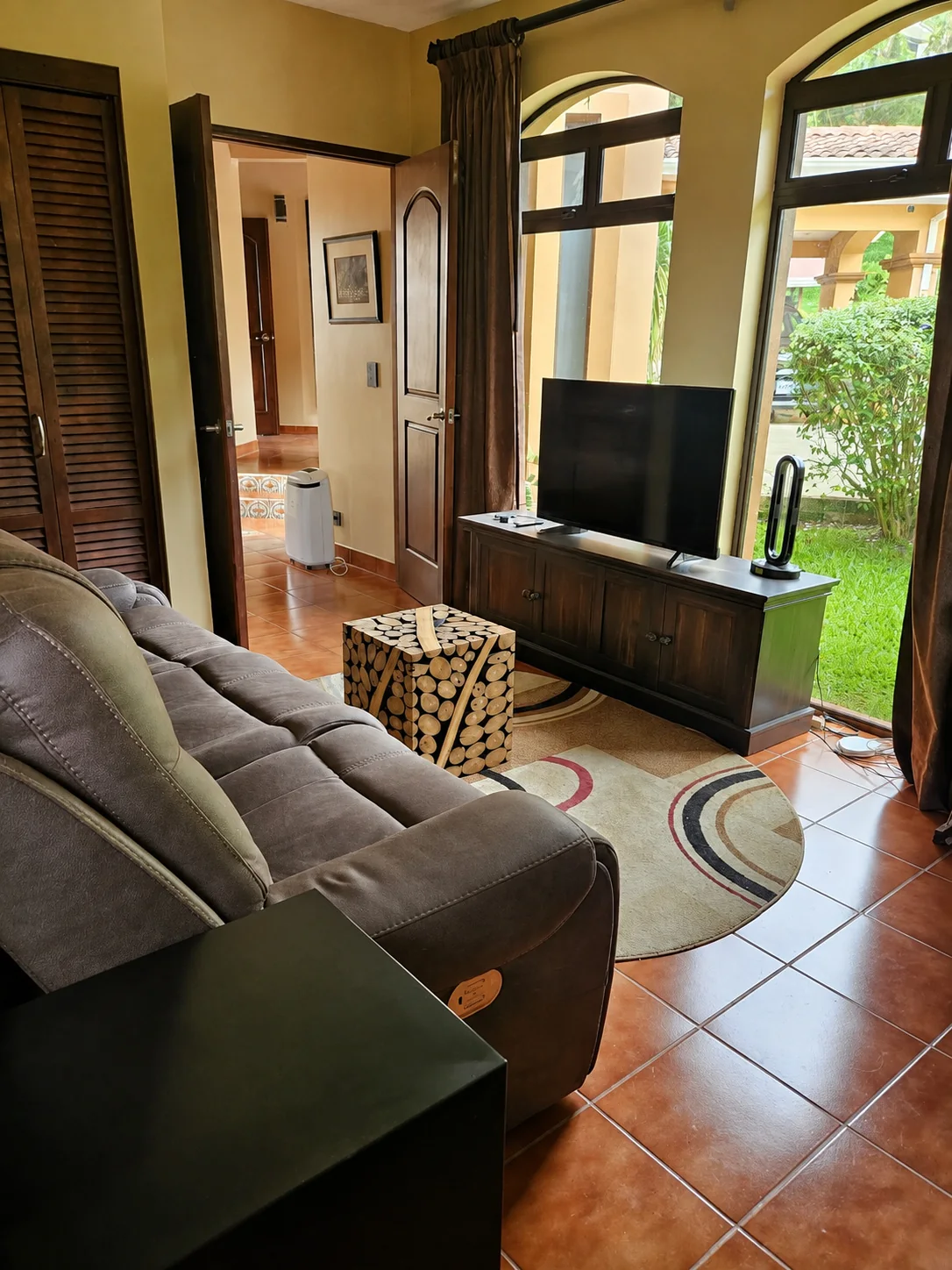 Office and TV room