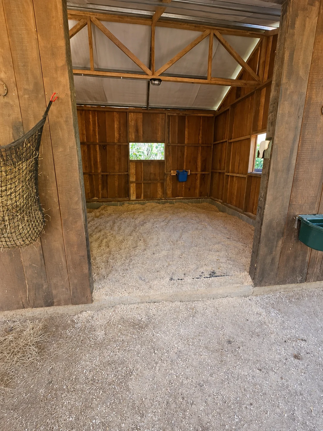Stall interior